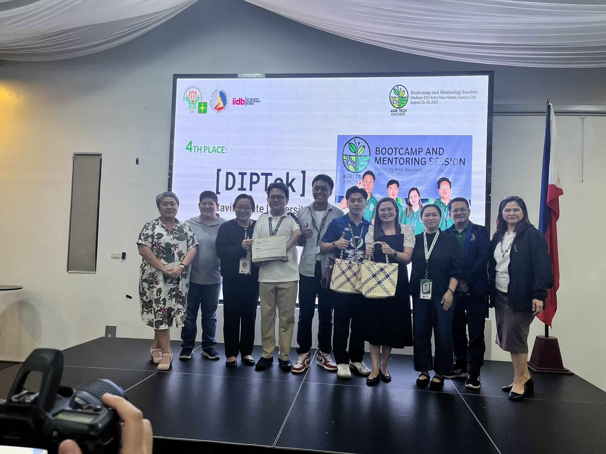 Agri-Tech Boot Camp Recognition