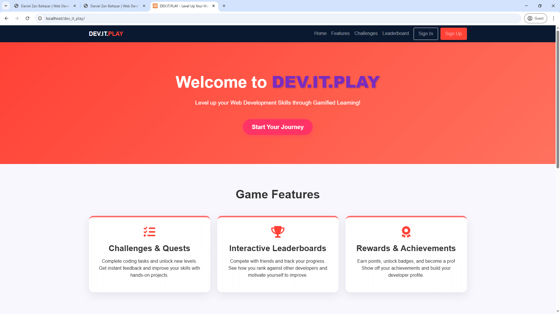 Gamified Task Management System
